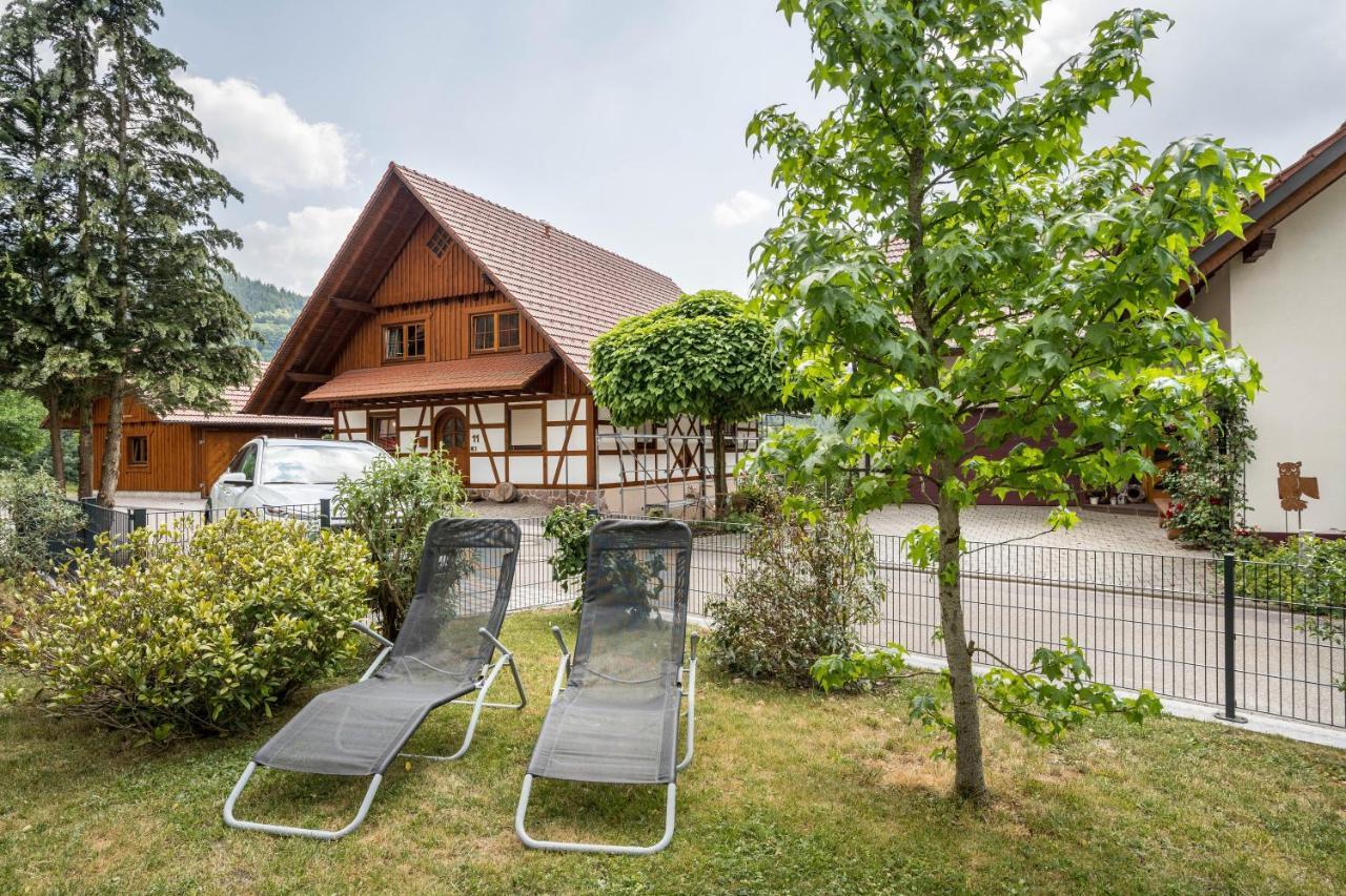 Ferienwohnung Hohfelsenblick Seebach Zewnętrze zdjęcie
